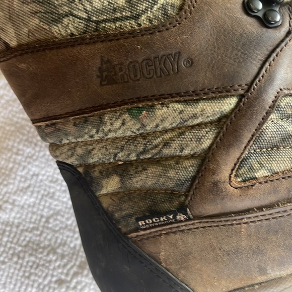 Rocky Thinsulate 1000 grams Waterproof Boots Camo High Top Ankle Size 12 main image 8